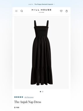 Hill House Black Anjuli Maxi Dress